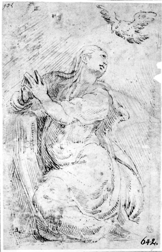 Parmigianino - The Annunciation, NMH 7831863