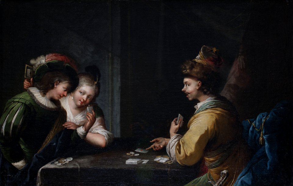 Partie de cartes (pcw13 0421)
