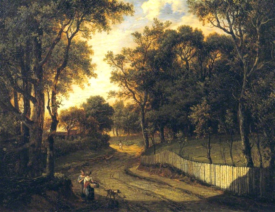 Patrick Nasmyth (1787-1831) - View near Sevenoaks, Kent - N01178 - National Gallery