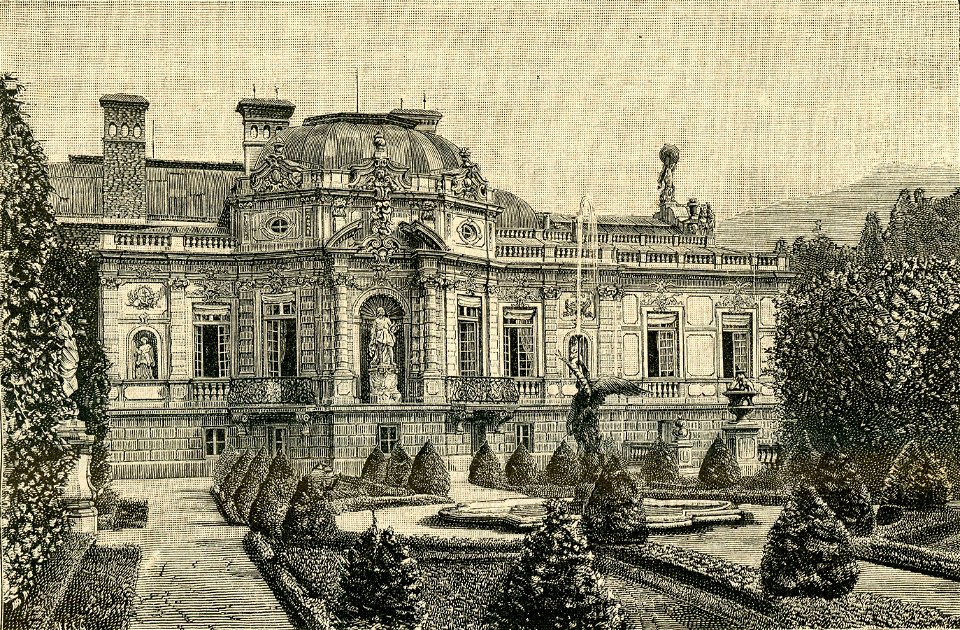 Parte del castello di Linderhof