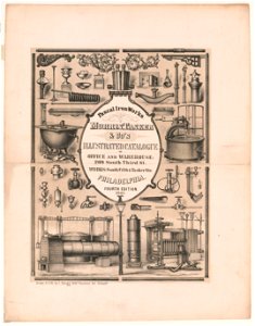 Pascal iron works. Morris, Tasker & Co's illustrated catalogue... Philadelphia fourth edition. 1861 LCCN2004667256