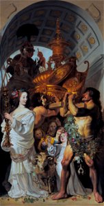 Part of the Triumphal Procession with Spoils of War, by Pieter Soutman