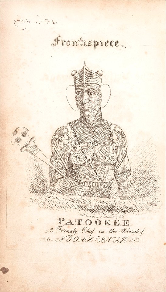 Patookee, a friendly chief in the island of Nooaheevah in 1814 216128