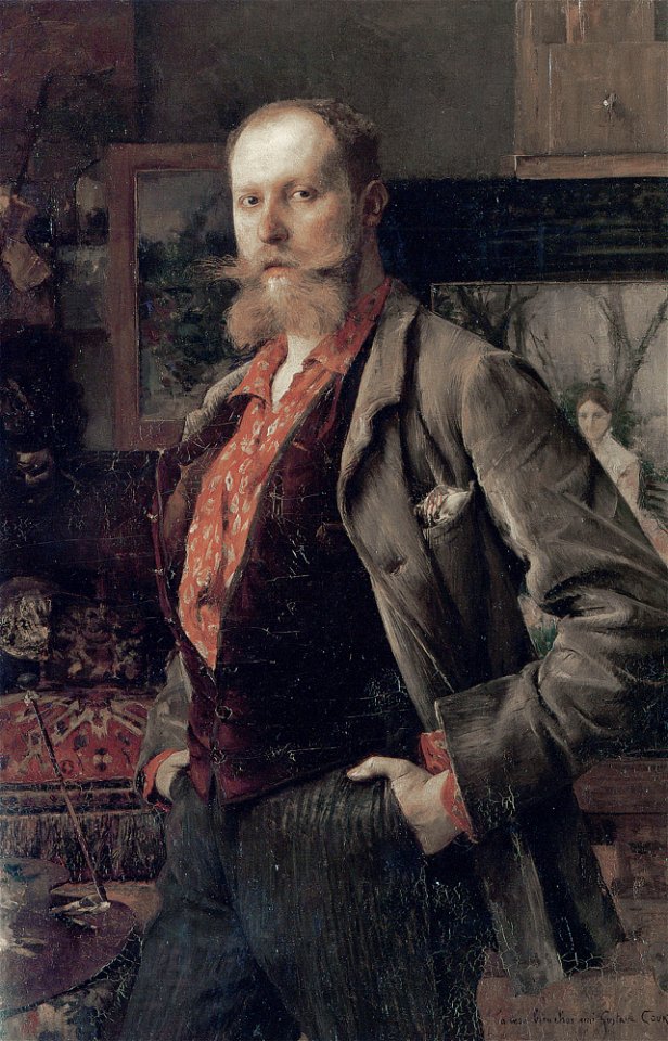 Pascal Dagnan-Bouveret - Portrait de Gustave CourtoisFXD