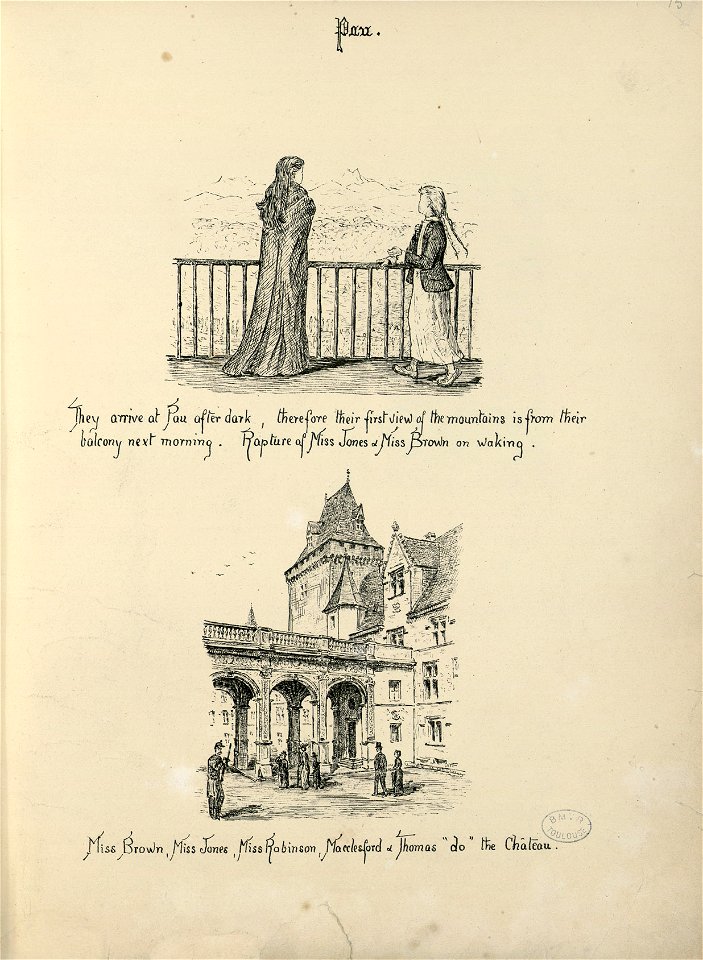 Pau (6 dessins) - Fonds Ancely - B315556101 A BROWN 017-019