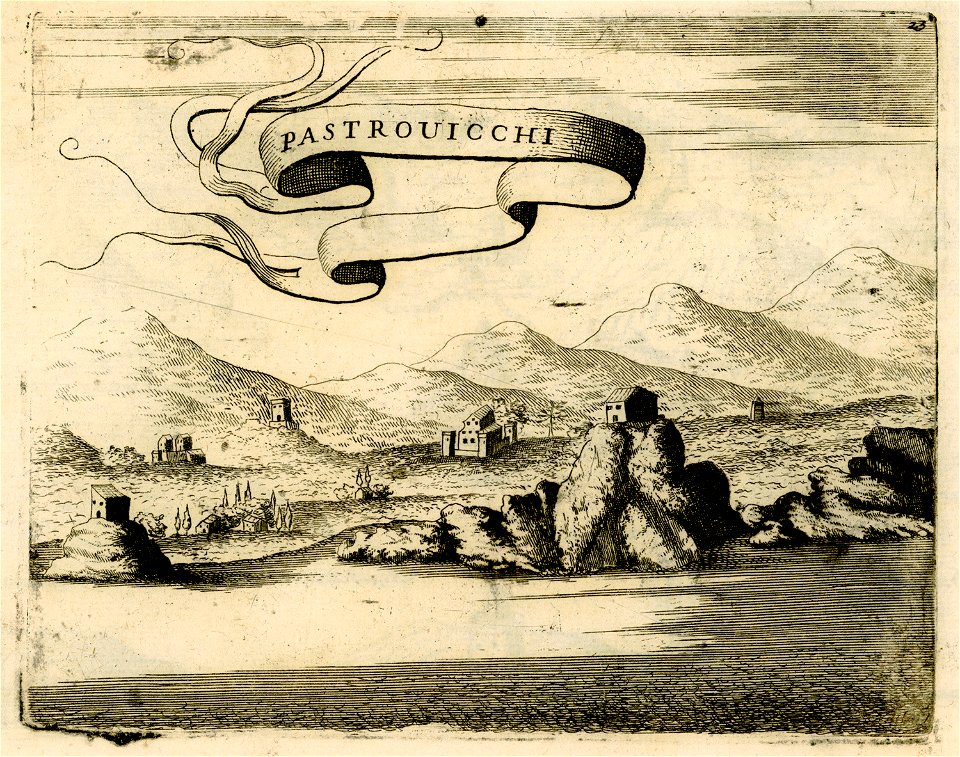 Pastrovicchi - Coronelli Vincenzo - 1688
