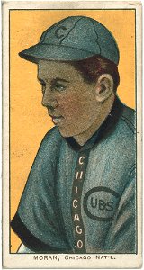 Pat Moran, Chicago Cubs, baseball card portrait LCCN2008675184