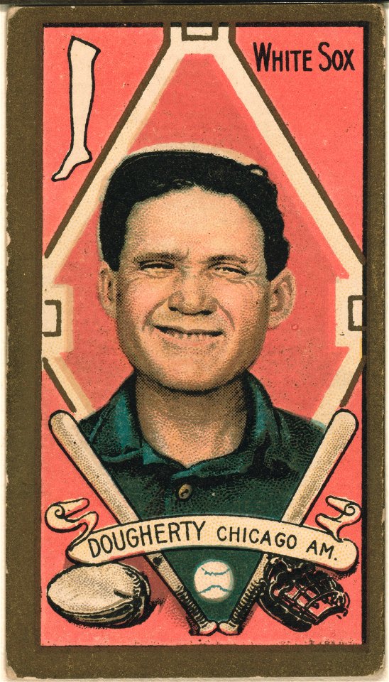 Patrick H. Dougherty, Chicago White Sox, baseball card portrait LCCN2008677432
