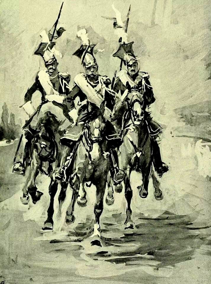Patrouille des lanciers polonais de la Garde