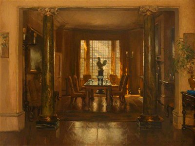 Patrick William Adam (1854-1929) - View of a Room in Lady Randolph Churchill's House, Westbourne Street, Sussex Square - 1102543 - National Trust