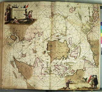 Paskaert van Schager-Rack, de Belt en de Orisondt; tot in de Oost Zee RMG F8132