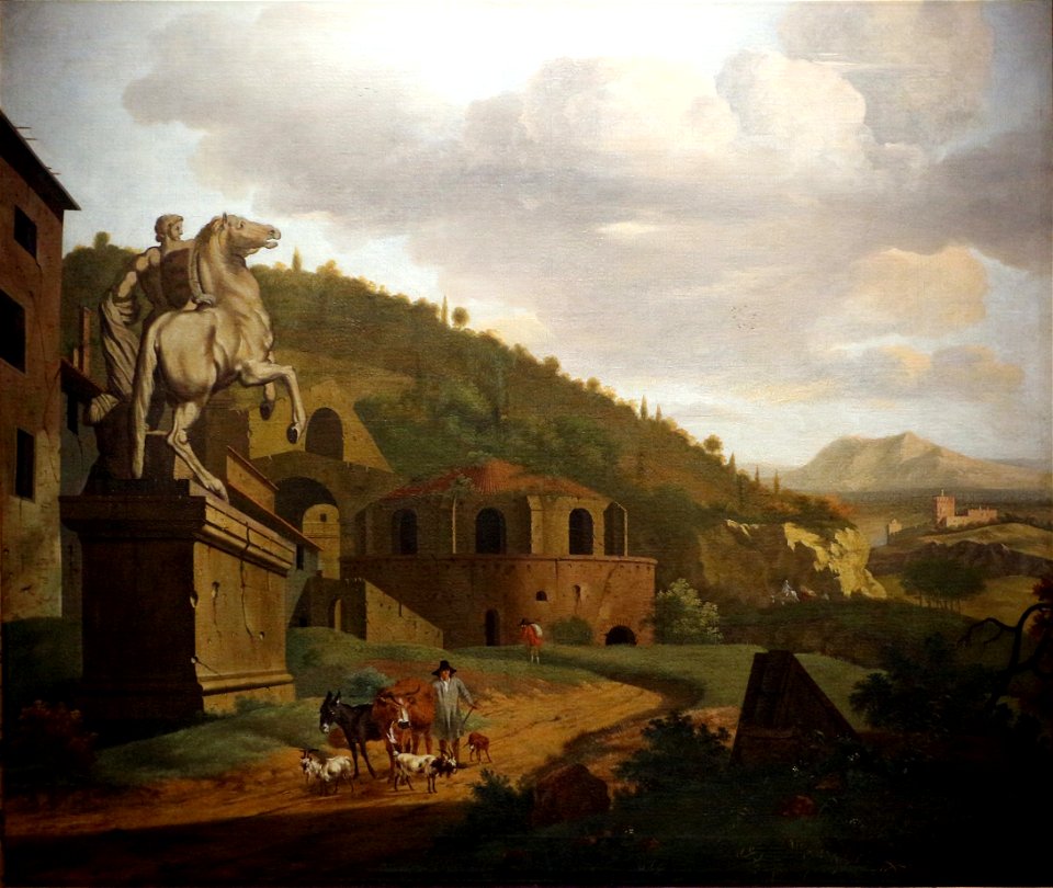 Pastoral Landscape with one of the Dioscuri by Josua de Grave Bonnefantenmuseum 2030