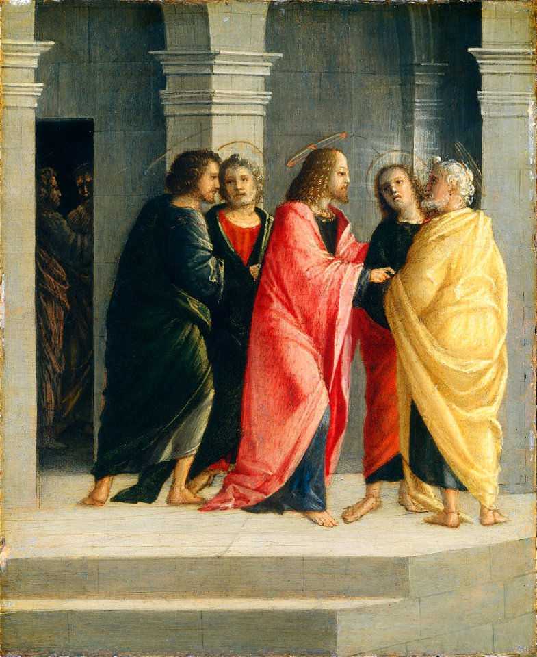 Passover preparation by Vincenzo Civerchio (1504, Washington)