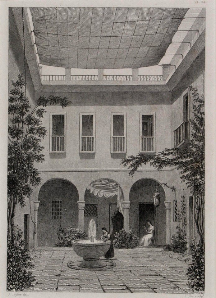 Patio cordobés - Barón de Taylor, Isidore Justin Severin