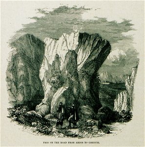 Pass on the road from Argos to Corinth - Wordsworth Christopher - 1882