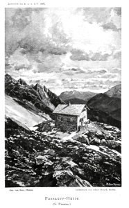 Passauer-Hütte 1894