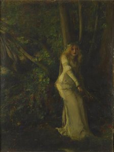 Pascal Dagnan-Bouveret - A Young Woman in the Play Hamlet