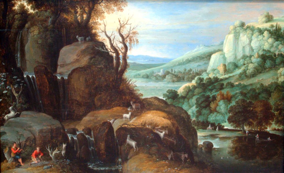 Paul Bril - Landscape with Shepherds - 57.150 - Indianapolis Museum of Art