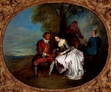 Pater, Jean-Baptiste - Le Dénicheur de moineaux - J 91 - Musée Cognacq-Jay