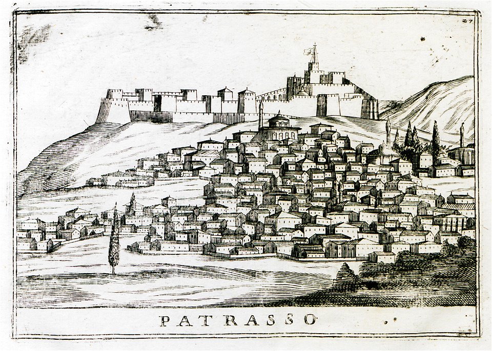 Patrasso - Coronelli Vincenzo Maria - 1708