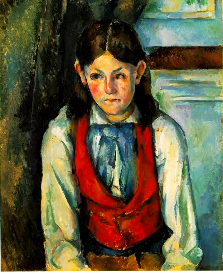 Paul Cezanne Boy in a Red Vest 2