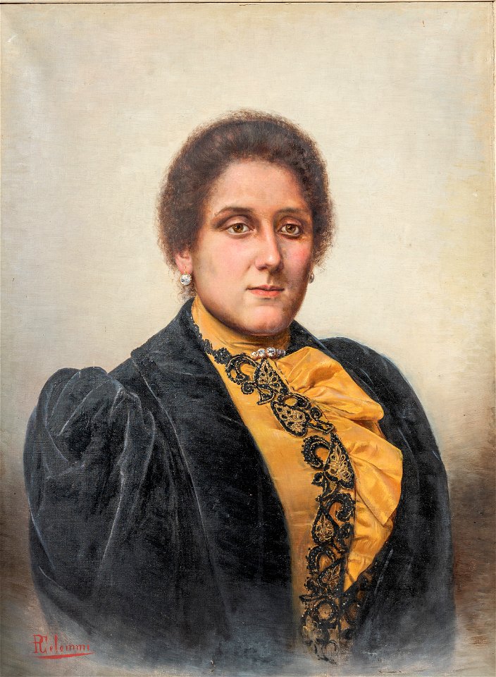 Pasquale Celommi - Ritratto della signora Ponno (CelommiP-80)