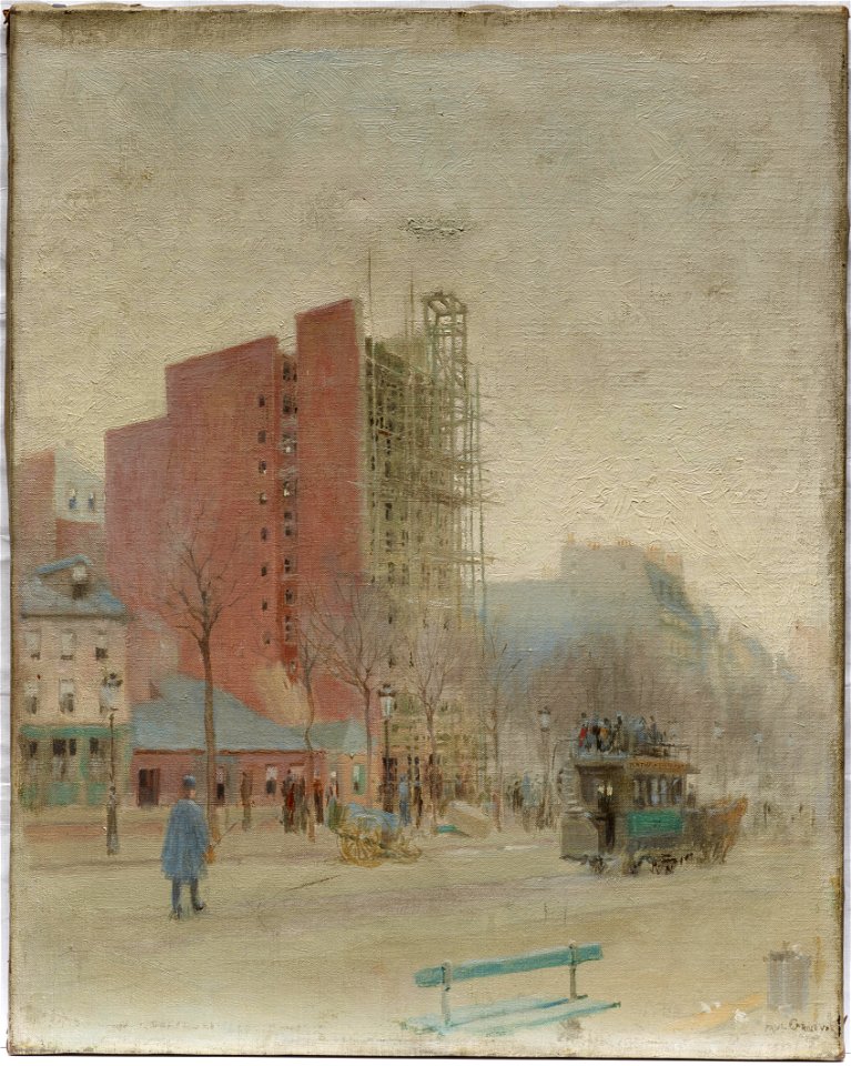 Paul Cornoyer - Street Scene - 1957.66 - Dallas Museum of Art