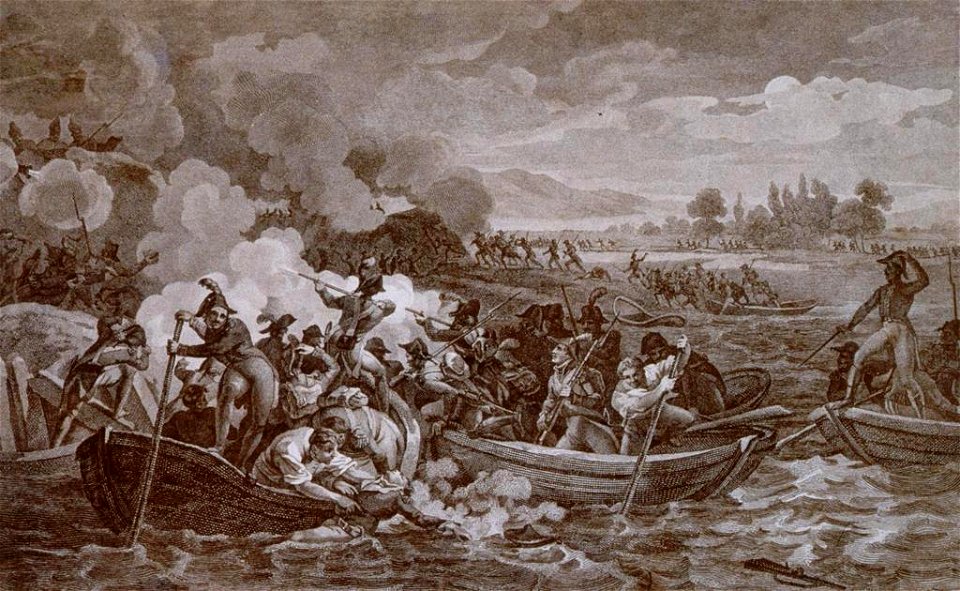Passage of the Rhine at Kehl June 1796