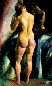 Patkó In Front of the Mirror 1926