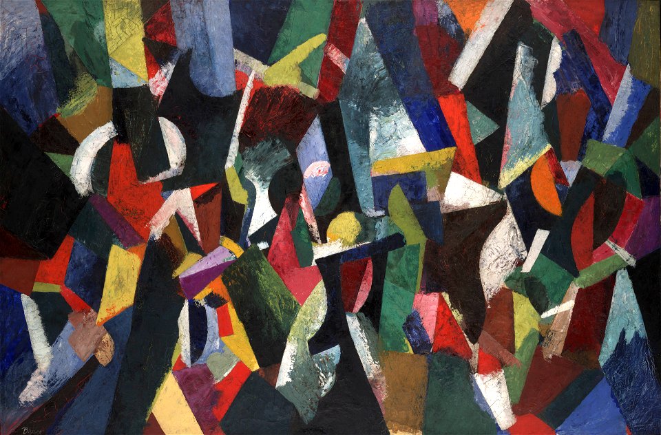 Patrick Henry Bruce - Composition IV - 1941.372 - Yale University Art Gallery