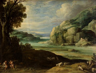 Paul Bril - Landschaft mit Merkur und Argus - GG 3583 - Kunsthistorisches Museum