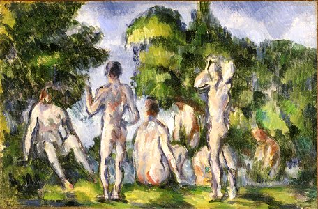 Paul Cézanne - Group of Bathers