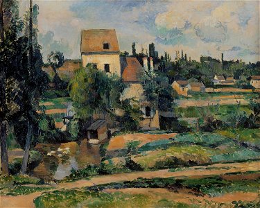 Paul Cézanne - Le moulin sur la Couleuvre à Pontoise - Google Art Project