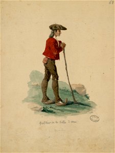Pasteur de la Vallée d'Ossau (Basses Pyrénées) - Fonds Ancely - B315556101 A MAURICE 3 014