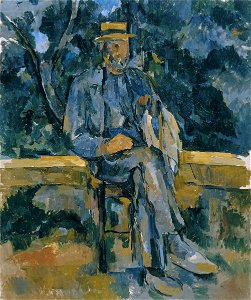 Paul Cézanne - Portrait de paysan - Google Art Project