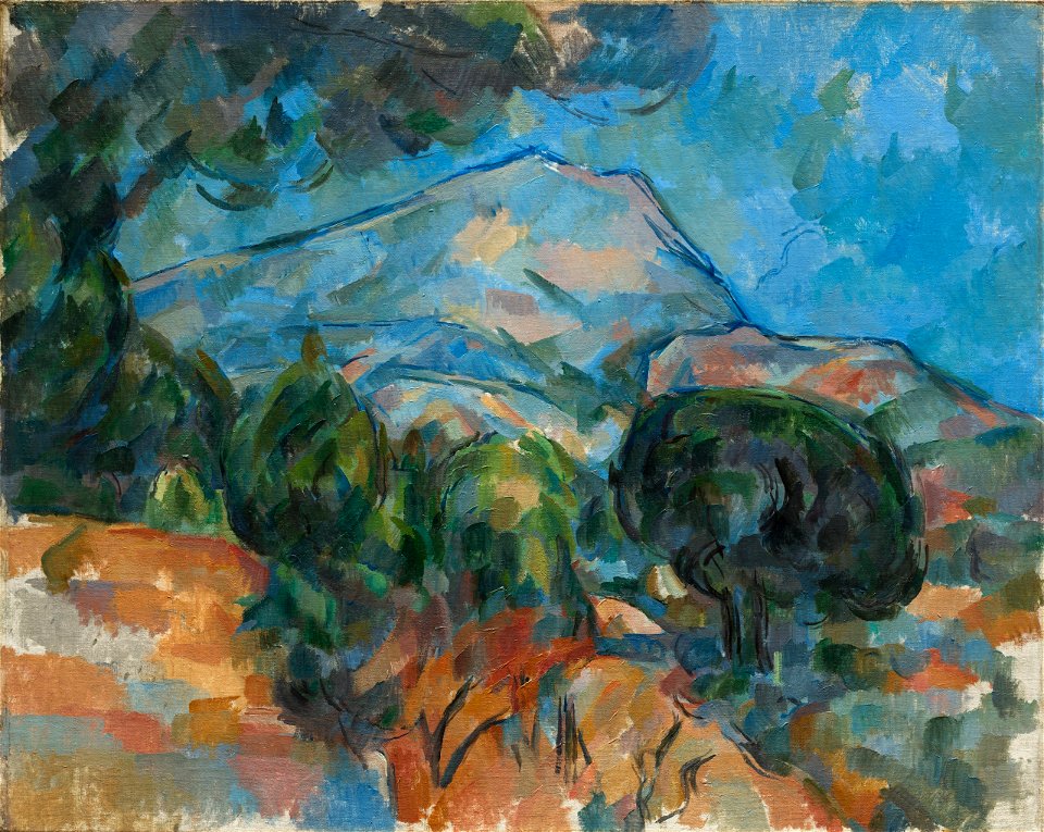 Paul Cézanne - Mount Sainte-Victoire - 1958.21 - Cleveland Museum of Art