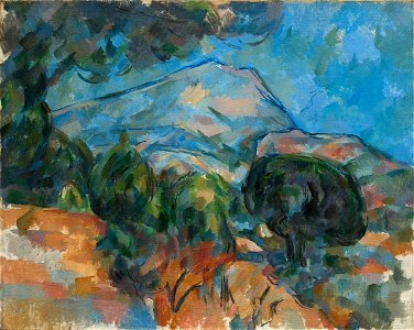 Paul Cézanne - Mount Sainte-Victoire - 1958.21 - Cleveland Museum of Art