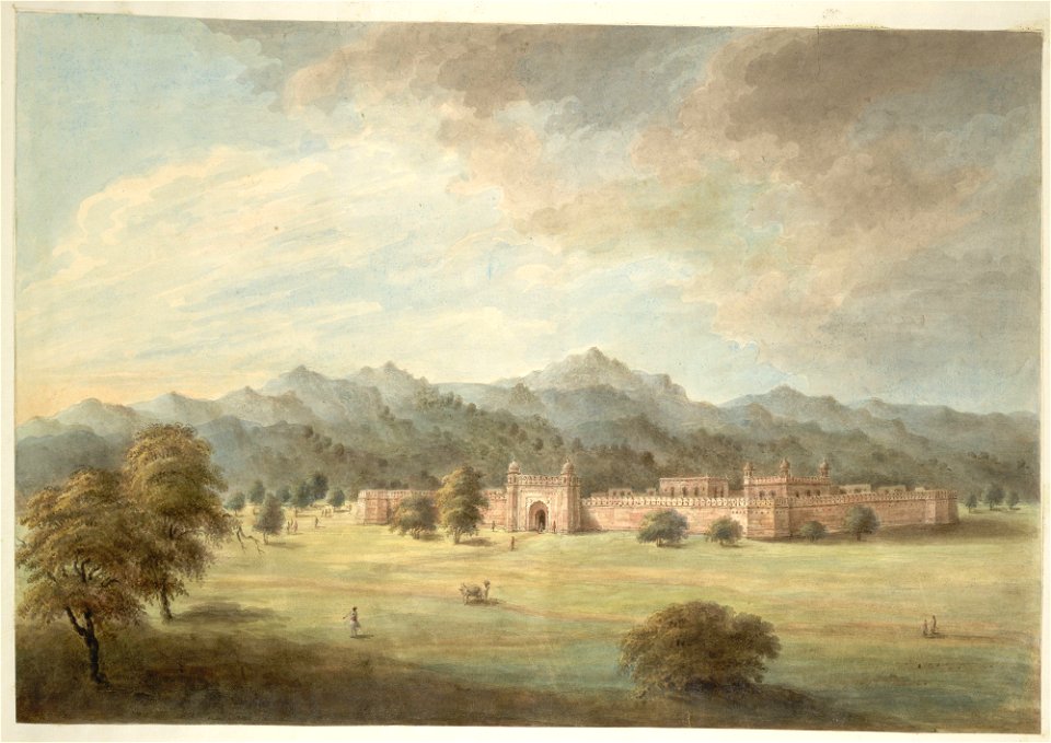 Patthargarh fort outside Najibabad, 1814-15