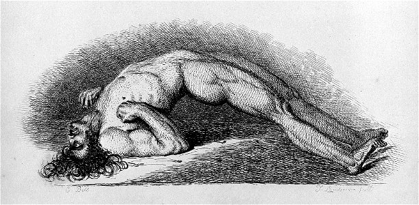 Patient in a convulsion, 1847 Wellcome L0005236