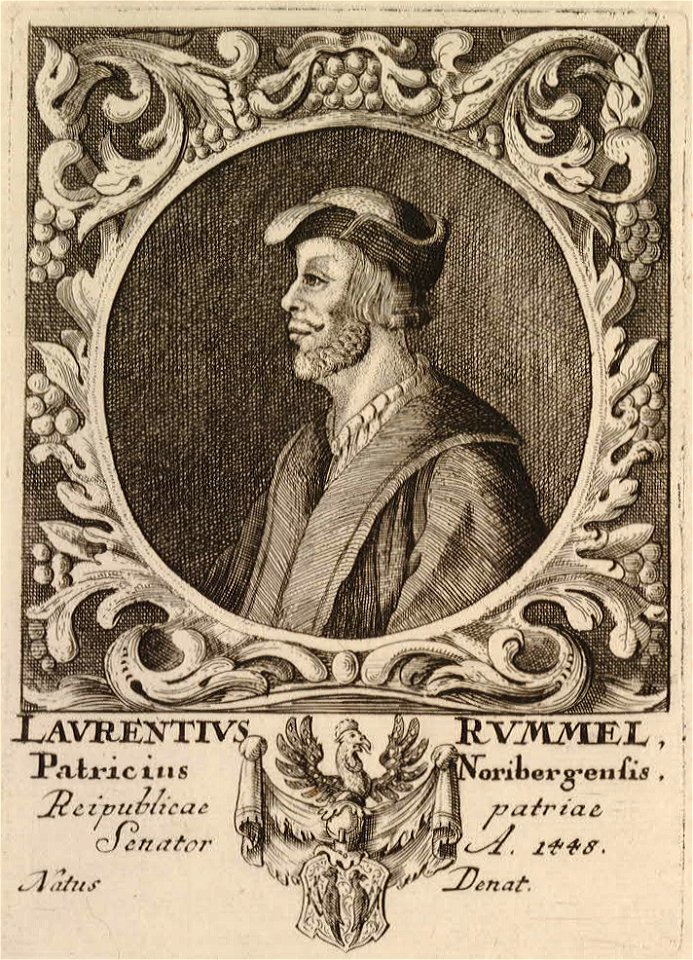 Patrizier Lorenz Rummel - Senator 1448