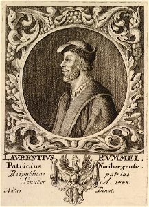 Patrizier Lorenz Rummel - Senator 1448