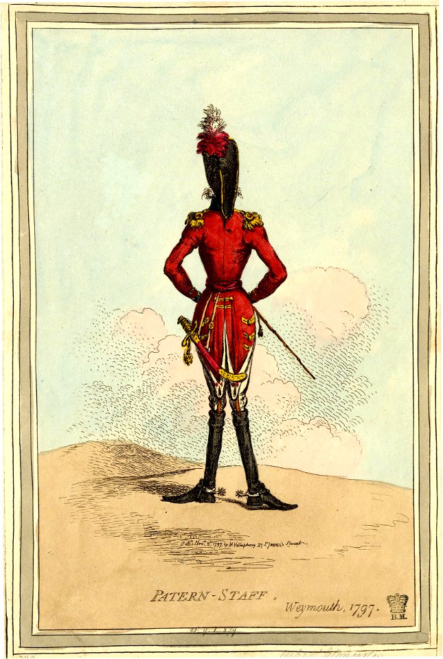 Patern-staff. Weymouth. 1797. (BM 1851,0901.879)