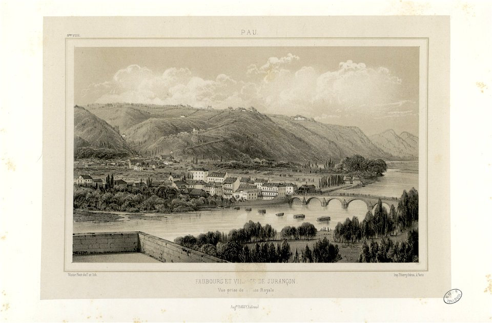 Pau - Faubourg et village de Jurançon - Fonds Ancely - B315556101 A PETIT 2 011