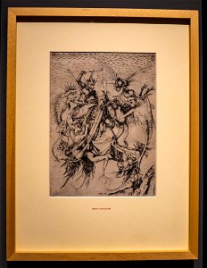 Passion Leidenschaft-Schongauer-Der heilige Antonius von Dämonen gepeinigt DSC7335