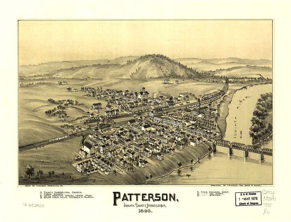 Patterson, Juniata County, Pennsylvania. LOC 76693460