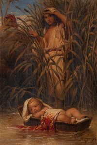 Paul Delaroche - Mozes in het biezenkistje - SA 242 - Amsterdam Museum
