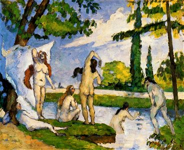 Paul Cézanne - Baigneuses (Metropolitan Museum of Art)
