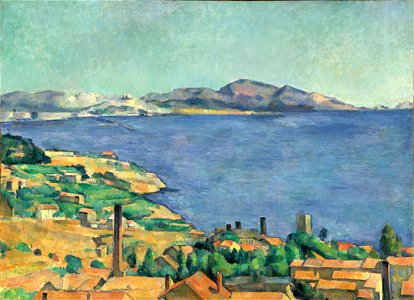 Paul Cezanne, The Gulf of Marseilles Seen from L'Estaque, c1885