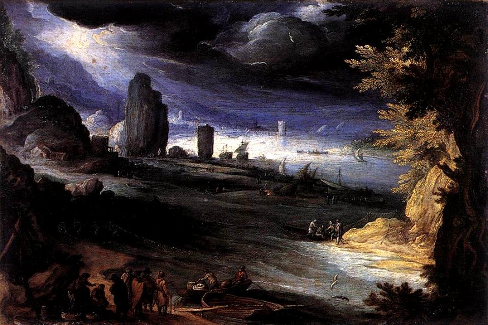 Paul Bril - Coastal Landscape - WGA3184