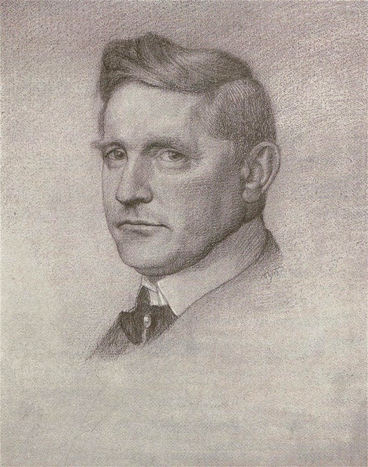 Paul Bürck - Portrait Professor Dr. Theodor Volbehr